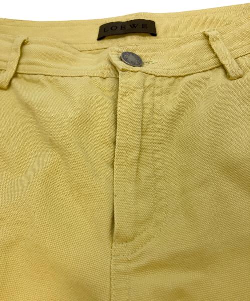 LOEWE（ロエベ）LOEWE (ロエベ) デザインパンツ イエロー サイズ:SIZE40の古着・服飾アイテム