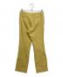LOEWE (ロエベ) デザインパンツ イエロー サイズ:SIZE40：6000円