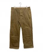 NIGEL CABOURNナイジェルケーボン）の古着「ベーシックミリタリーチノパンツ　8020050500」｜ブラウン