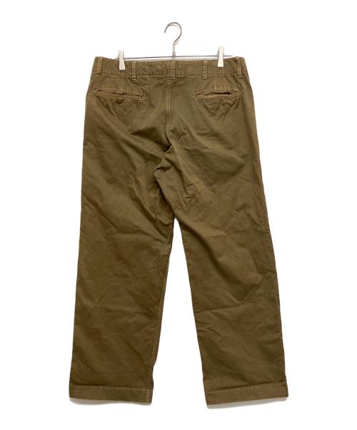 NIGEL CABOURN（ナイジェルケーボン）NIGEL CABOURN (ナイジェルケーボン) ベーシックミリタリーチノパンツ　8020050500 ブラウン サイズ:SIZE 36の古着・服飾アイテム