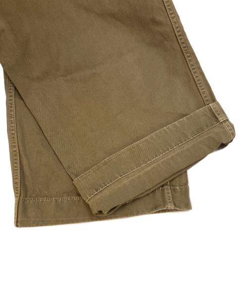NIGEL CABOURN（ナイジェルケーボン）NIGEL CABOURN (ナイジェルケーボン) ベーシックミリタリーチノパンツ　8020050500 ブラウン サイズ:SIZE 36の古着・服飾アイテム