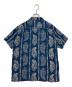 KAPITAL (キャピタル) リネン藍染バンダナアロハシャツ インディゴ サイズ:SIZE XL：15000円