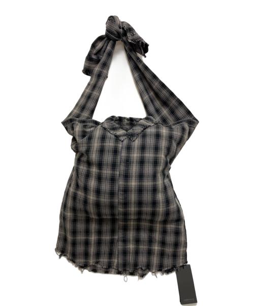 NEIGHBORHOOD（ネイバーフッド）NEIGHBORHOOD (ネイバーフッド) SHIRT/C-LUGGAGE シャツバッグ グレー サイズ:実寸サイズ参照 未使用品の古着・服飾アイテム