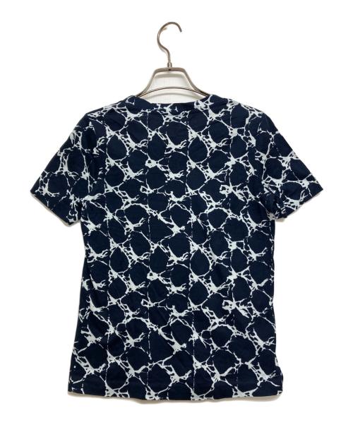 BALENCIAGA（バレンシアガ）BALENCIAGA (バレンシアガ) クラックパターンプリントTシャツ ネイビー サイズ:XSの古着・服飾アイテム