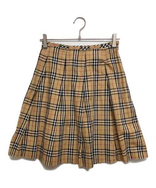 BURBERRY`S BLUE LABEL（バーバリーズ ブルーレーベル）BURBERRY`S BLUE LABEL (バーバリーズ ブルーレーベル) ノヴァチェックスカート ベージュ サイズ:SIZE38の古着・服飾アイテム