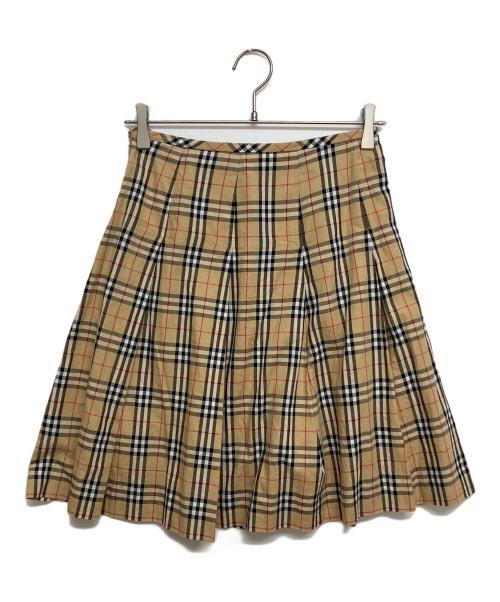 BURBERRY`S BLUE LABEL（バーバリーズ ブルーレーベル）BURBERRY`S BLUE LABEL (バーバリーズ ブルーレーベル) ノヴァチェックスカート ベージュ サイズ:SIZE38の古着・服飾アイテム