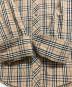 中古・古着 BURBERRY BLACK LABEL (バーバリーブラックレーベル) ノバチェックシャツ　bmh11-297-44 ブラウン サイズ:SIZE3：10000円