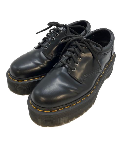 Dr.Martens（ドクターマーチン）Dr.Martens (ドクターマーチン) レザーシューズ　8053 QUAD ブラック サイズ:38の古着・服飾アイテム