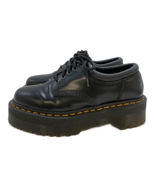 Dr.Martens（ドクターマーチン）Dr.Martens (ドクターマーチン) レザーシューズ　8053 QUAD ブラック サイズ:38の古着・服飾アイテム