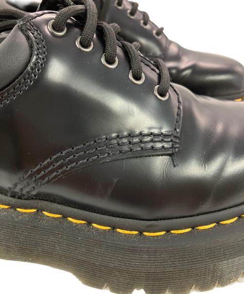 Dr.Martens（ドクターマーチン）Dr.Martens (ドクターマーチン) レザーシューズ　8053 QUAD ブラック サイズ:38の古着・服飾アイテム