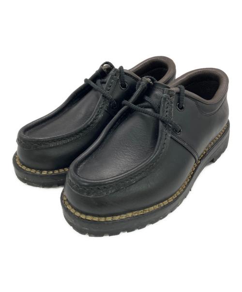 Eigerace（アイガー）Eigerace (アイガー) チロリアンレザーシューズ ブラック サイズ:SIZE不明（23-24CM相当）の古着・服飾アイテム