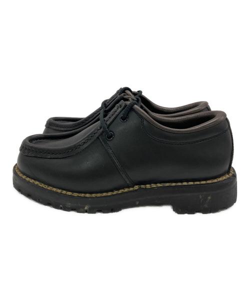 Eigerace（アイガー）Eigerace (アイガー) チロリアンレザーシューズ ブラック サイズ:SIZE不明（23-24CM相当）の古着・服飾アイテム