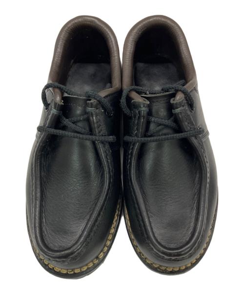 Eigerace（アイガー）Eigerace (アイガー) チロリアンレザーシューズ ブラック サイズ:SIZE不明（23-24CM相当）の古着・服飾アイテム