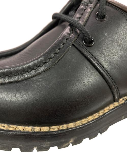 Eigerace（アイガー）Eigerace (アイガー) チロリアンレザーシューズ ブラック サイズ:SIZE不明（23-24CM相当）の古着・服飾アイテム