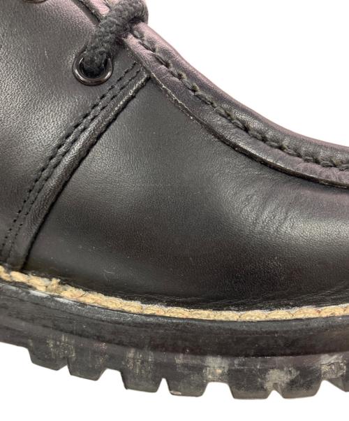 Eigerace（アイガー）Eigerace (アイガー) チロリアンレザーシューズ ブラック サイズ:SIZE不明（23-24CM相当）の古着・服飾アイテム