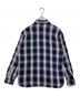 FIRSTRUST (ファーストラスト) WEEKEND LS SHIRT TEARDROP/チェックシャツ ネイビー×ホワイト サイズ:SIZE L：10000円