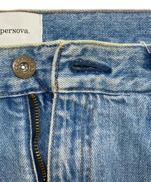 superNova.（スーパーノヴァ）superNova. (スーパーノヴァ) デニムパンツ インディゴ サイズ:SIZE Sの古着・服飾アイテム