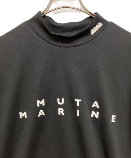 muta MARINE（ムータマリン）muta MARINE (ムータマリン) ハイネックカットソー ブラック サイズ:SIZE6 未使用品の古着・服飾アイテム