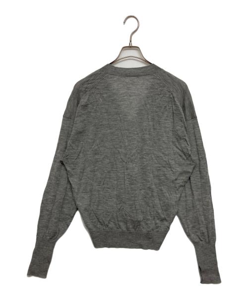 TOMORROWLAND .B（トゥモローランド ビー）TOMORROWLAND .B (トゥモローランド ビー) カシミヤVネックニット グレー サイズ:SIZE Freeの古着・服飾アイテム
