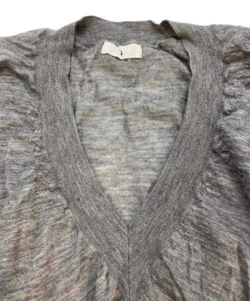 TOMORROWLAND .B（トゥモローランド ビー）TOMORROWLAND .B (トゥモローランド ビー) カシミヤVネックニット グレー サイズ:SIZE Freeの古着・服飾アイテム