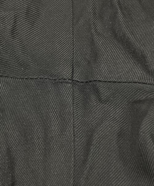 LAUREN RALPH LAUREN（ローレン ラルフ ローレン）LAUREN RALPH LAUREN (ローレン ラルフ ローレン) ビッグシルエット シルク チャイナシャツ ブラック サイズ:SIZE Mの古着・服飾アイテム