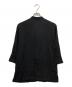 LAUREN RALPH LAUREN (ローレン ラルフ ローレン) ビッグシルエット シルク チャイナシャツ ブラック サイズ:SIZE M：10000円