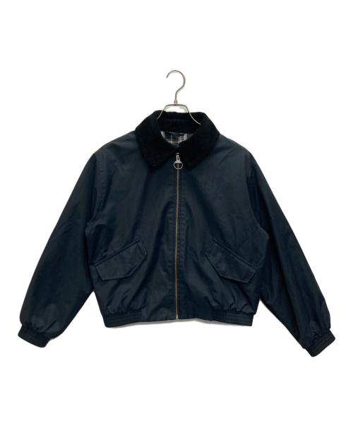 Barbour THE EDIT BY ALEXA（バブアー ジ・エディット・バイ・アレクサ）Barbour THE EDIT BY ALEXA (バブアー ジ・エディット・バイ・アレクサ) Showerproof Bomber Jacket　LSP0239NY91 ネイビー サイズ:UK6の古着・服飾アイテム