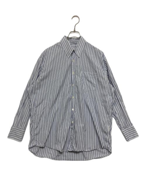 OUR LEGACY（アワーレガシー）OUR LEGACY (アワーレガシー) ストライプシャツ 1277-343-0384 ブルー サイズ:SIZE 46の古着・服飾アイテム