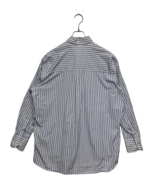 OUR LEGACY（アワーレガシー）OUR LEGACY (アワーレガシー) ストライプシャツ 1277-343-0384 ブルー サイズ:SIZE 46の古着・服飾アイテム