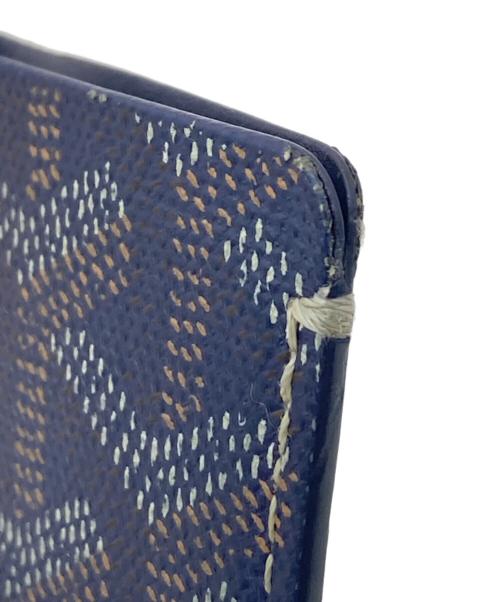 GOYARD（ゴヤール）GOYARD (ゴヤール) ネックストラップ付き カードケース ネイビー サイズ:実寸サイズをご参照ください。の古着・服飾アイテム