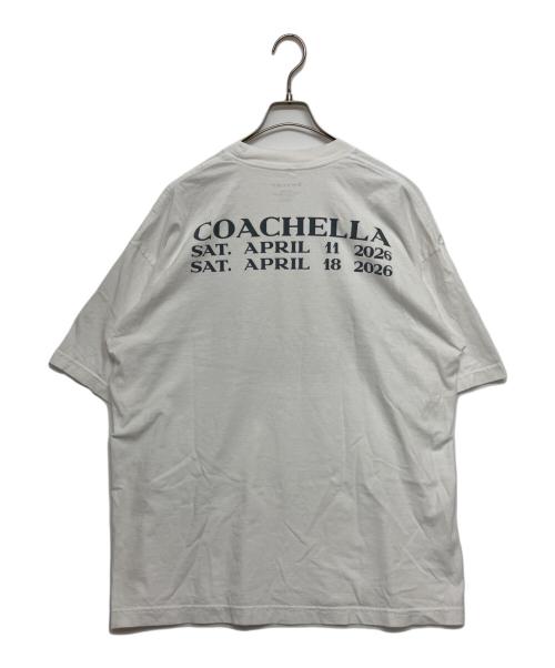 skylrk（スカイラーク）skylrk (スカイラーク) Youtube TEE ホワイト サイズ:SIZE XLの古着・服飾アイテム