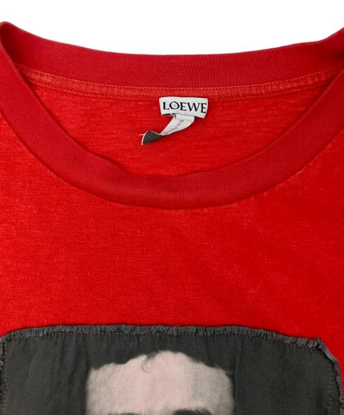LOEWE（ロエベ）LOEWE (ロエベ) Charles Mackintosh プリント半袖Tシャツ　H6199720CR レッド サイズ:SIZE XLの古着・服飾アイテム