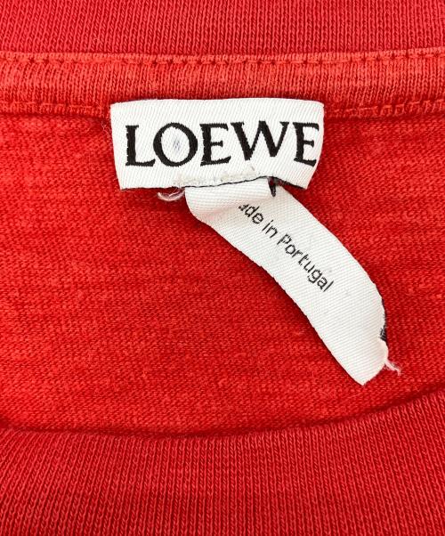 LOEWE（ロエベ）LOEWE (ロエベ) Charles Mackintosh プリント半袖Tシャツ　H6199720CR レッド サイズ:SIZE XLの古着・服飾アイテム