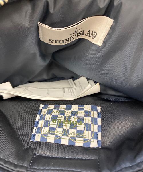 STONE ISLAND（ストーンアイランド）STONE ISLAND (ストーンアイランド) PORTER (ポーター) ショルダーポーチ ブルー サイズ:実寸参照の古着・服飾アイテム