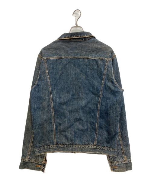 stussy（ステューシー）stussy (ステューシー) 裏ブランケット デニムジャケット インディゴ サイズ:SIZE Lの古着・服飾アイテム