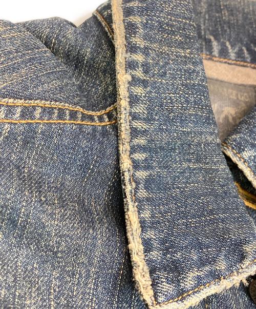 stussy（ステューシー）stussy (ステューシー) 裏ブランケット デニムジャケット インディゴ サイズ:SIZE Lの古着・服飾アイテム