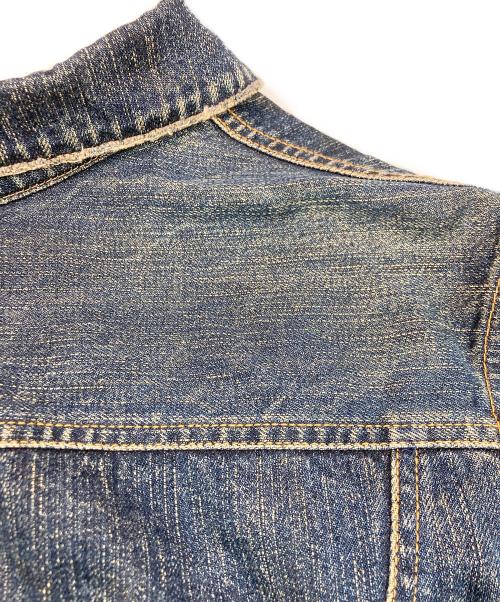 stussy（ステューシー）stussy (ステューシー) 裏ブランケット デニムジャケット インディゴ サイズ:SIZE Lの古着・服飾アイテム