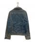 stussy (ステューシー) 裏ブランケット デニムジャケット インディゴ サイズ:SIZE L：23000円
