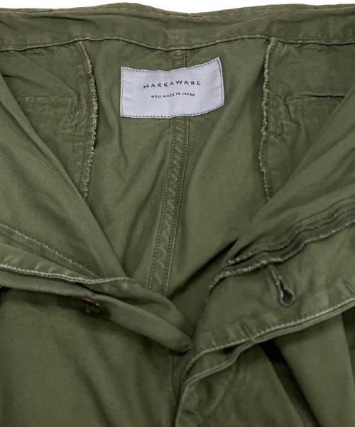MARKAWARE（マーカウェア）MARKAWARE (マーカウェア) WIDE FATIGUE PANTS　A17A-12PT01C カーキ サイズ:SIZE 2の古着・服飾アイテム
