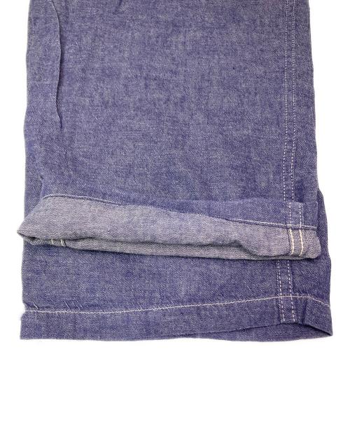 COMOLI（コモリ）COMOLI (コモリ) ダンガリー ドローストリングパンツ インディゴ サイズ:SIZE 2の古着・服飾アイテム