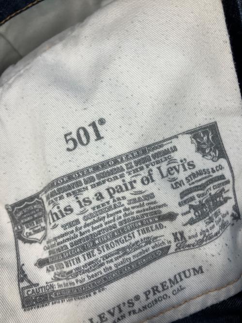 LEVI'S PReMIUM（リーバイス プレミアム）LEVI'S PReMIUM (リーバイス プレミアム) 501セルビッチデニムパンツ 00501-3377 インディゴ サイズ:SIZE W36×L34の古着・服飾アイテム