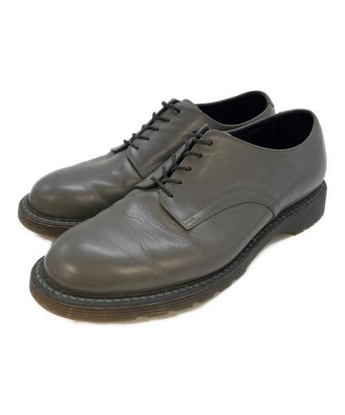 foot the coacher（フットザコーチャー）foot the coacher (フットザコーチャー) プレーントゥシューズ　1634001 グレー サイズ:SIZE8の古着・服飾アイテム