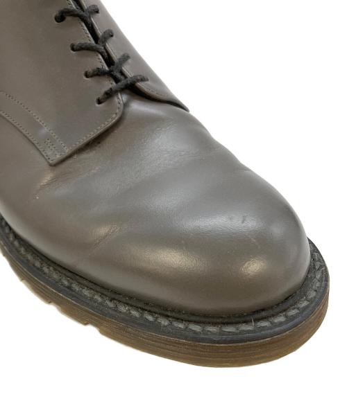 foot the coacher（フットザコーチャー）foot the coacher (フットザコーチャー) プレーントゥシューズ　1634001 グレー サイズ:SIZE8の古着・服飾アイテム