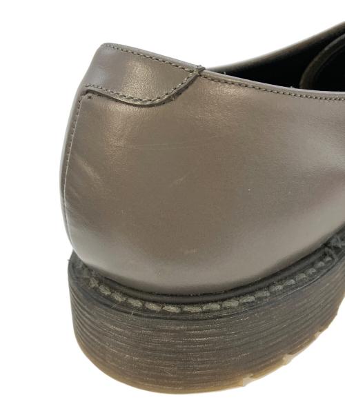 foot the coacher（フットザコーチャー）foot the coacher (フットザコーチャー) プレーントゥシューズ　1634001 グレー サイズ:SIZE8の古着・服飾アイテム