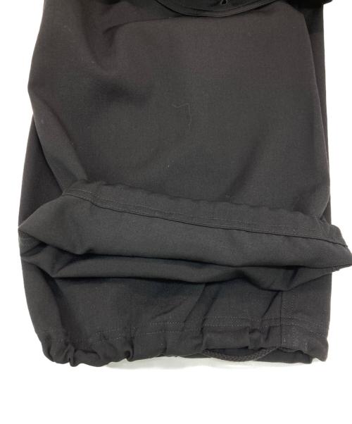 Yohji Yamamoto pour homme（ヨウジヤマモト プールオム）Yohji Yamamoto pour homme (ヨウジヤマモト プールオム) ウールギャバジンワイドカーゴパンツ HK-P46-100 ブラック サイズ:SIZE3の古着・服飾アイテム