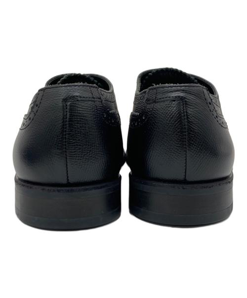 COMME des GARCONS HOMME PLUS（コムデギャルソンオムプリュス）COMME des GARCONS HOMME PLUS (コムデギャルソンオムプリュス) ゴムバンドブローグシューズ PP-K103-001-1-3 ブラック サイズ:SIZE26の古着・服飾アイテム