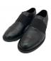 COMME des GARCONS HOMME PLUS（コムデギャルソンオムプリュス）の古着「ゴムバンドブローグシューズ PP-K103-001-1-3」｜ブラック