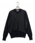 JIL SANDER（ジルサンダー）の古着「レイヤードニット」｜ブラック