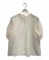 #Newans (ハッシュニュアンス) フィラッフィパフスリーブプラウス　BL.NE.GM.0402 アイボリー サイズ:SIZE 1 未使用品：8000円