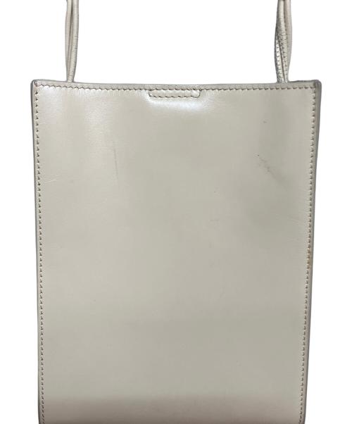 JIL SANDER（ジルサンダー）JIL SANDER (ジルサンダー) TANGLE ショルダーバッグ アイボリー サイズ:実寸サイズをご参照ください。の古着・服飾アイテム